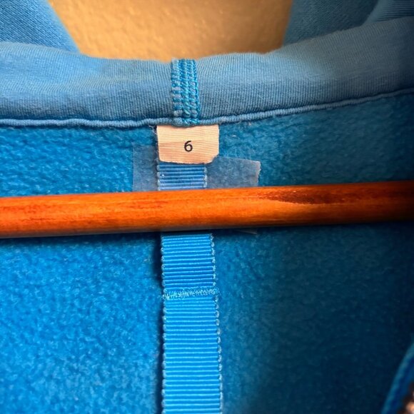 Lululemon Womens Scuba Hoodie Sz 6 Full Zip Jacket Blue Active Yoga Stretch - Picture 9 of 16